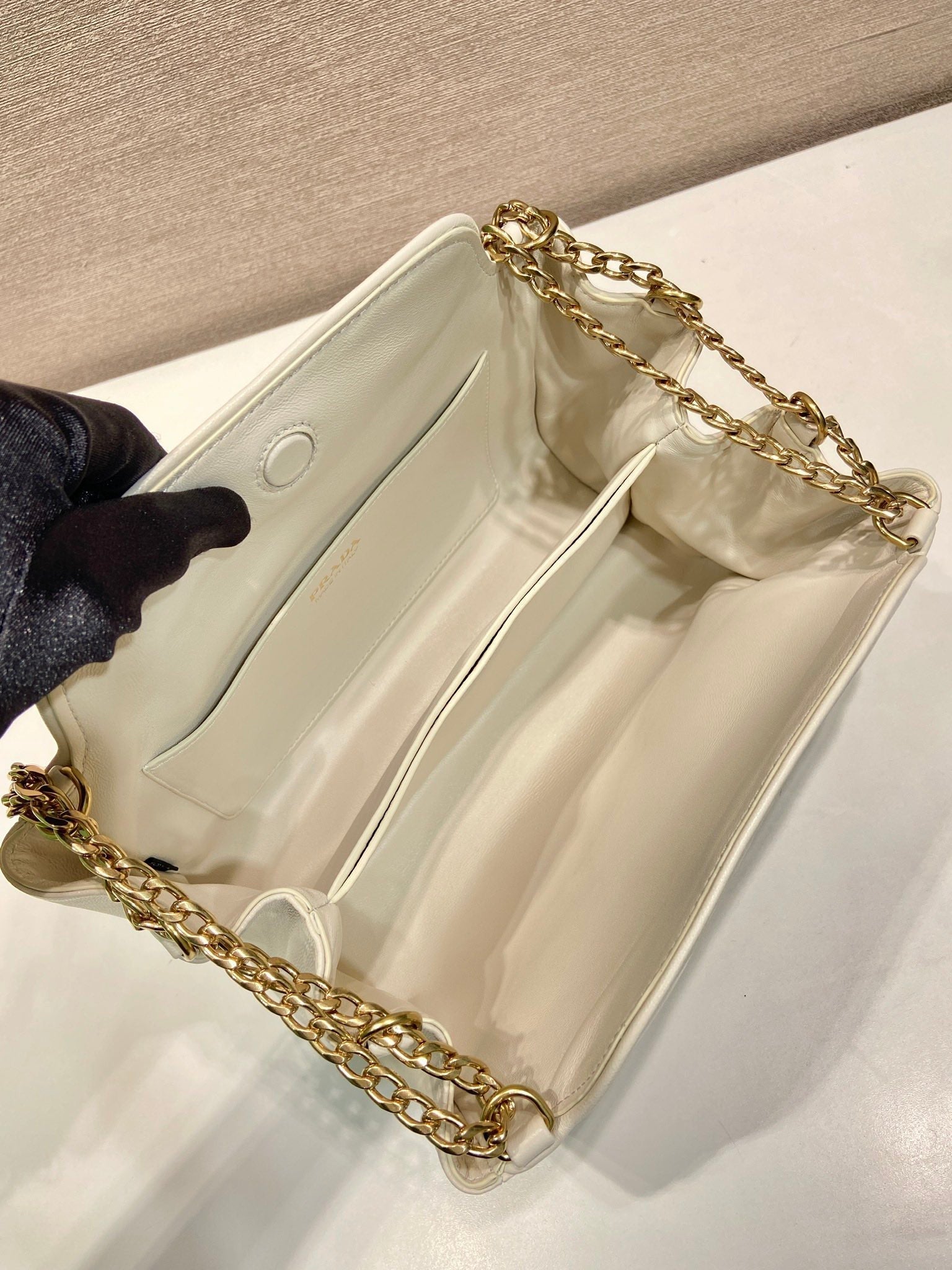 PRA Tumulte bag 24 white leather 280839 mysite