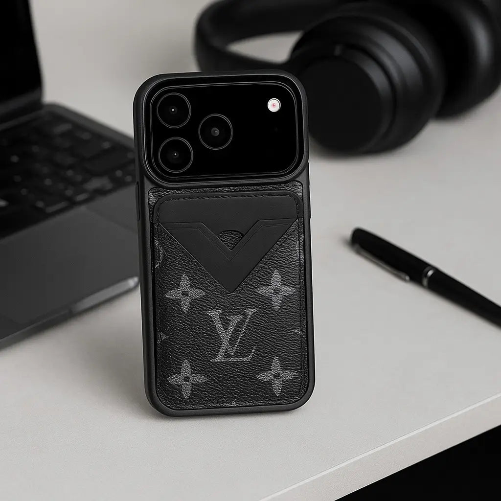 Luxe Louis Vuitton Leather Case For iPhone 17/ 16/ 15/ 14s mysite