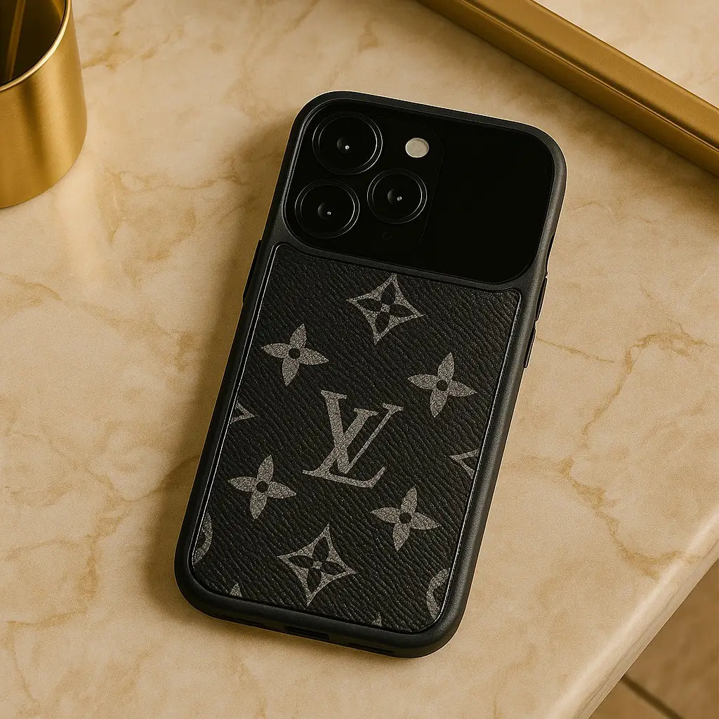 Luxe Louis Vuitton Leather Case For iPhone 17/ 16/ 15/ 14s mysite