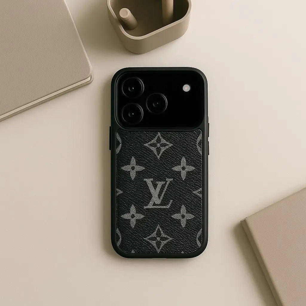 Luxe Louis Vuitton Leather Case For iPhone 17/ 16/ 15/ 14s mysite