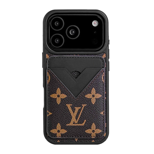 Luxe Louis Vuitton Leather Case For iPhone 17/ 16/ 15/ 14s mysite