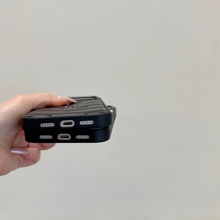 YSL Luxurious Leather Phone Case iPhone 17-12s mysite