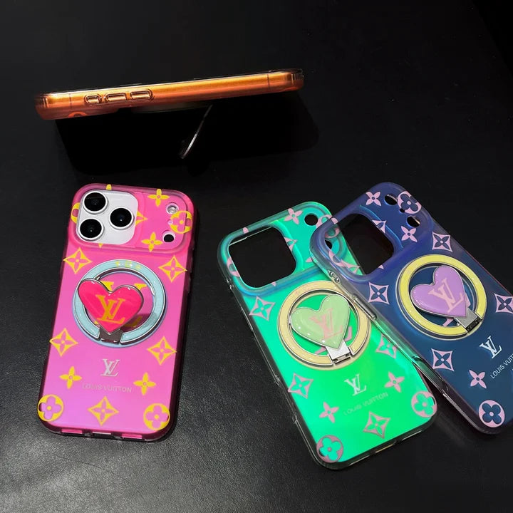 Louis Vuitton Colorful Heart Magnetic Holder For iPhone 17-12s mysite