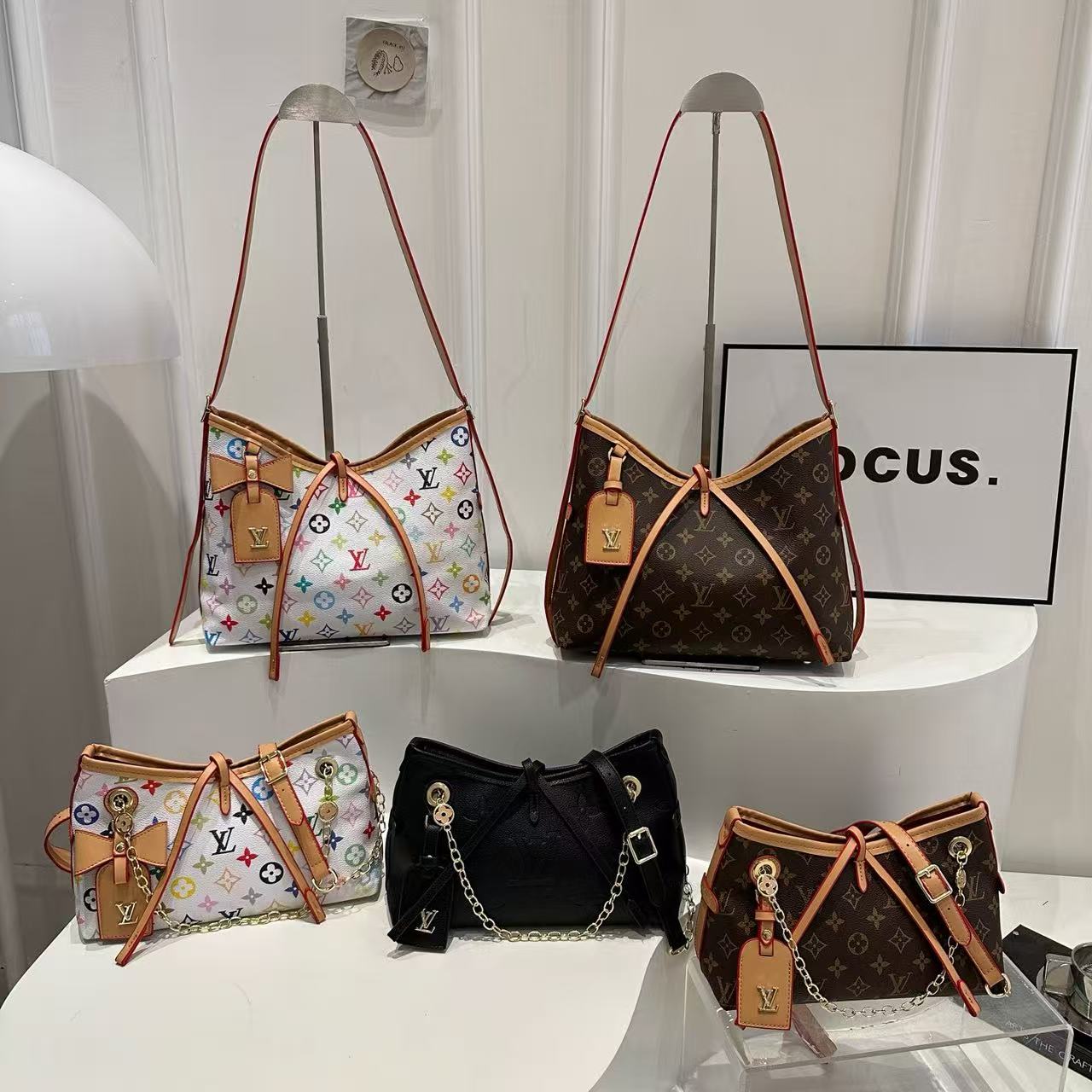 Monogram Cross-Strap Shoulder Bag-1 mysite