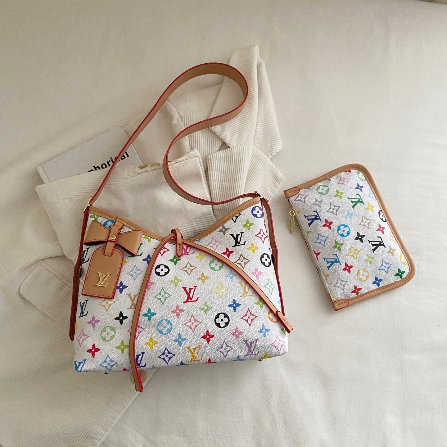 Monogram Cross-Strap Shoulder Bag-1 mysite