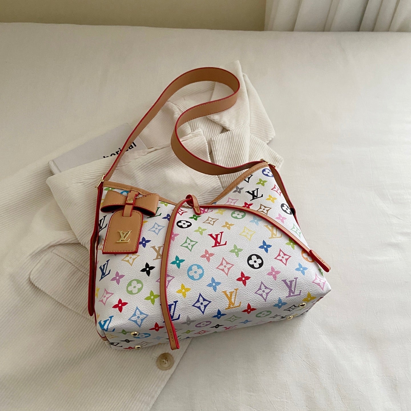 Monogram Cross-Strap Shoulder Bag-1 mysite