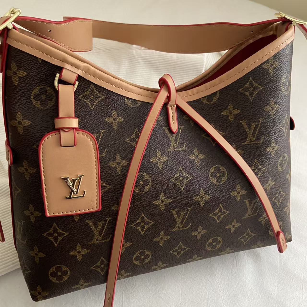 Monogram Cross-Strap Shoulder Bag-1 mysite