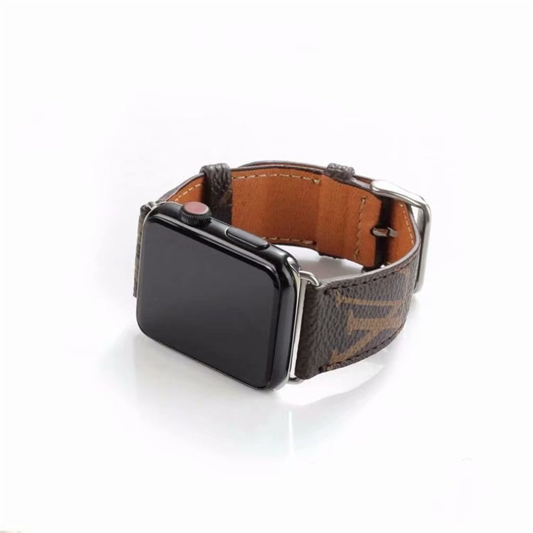 CLASSIC BROWN  LUXURY STRAP FOR APPLE WATCH BANDS mysite