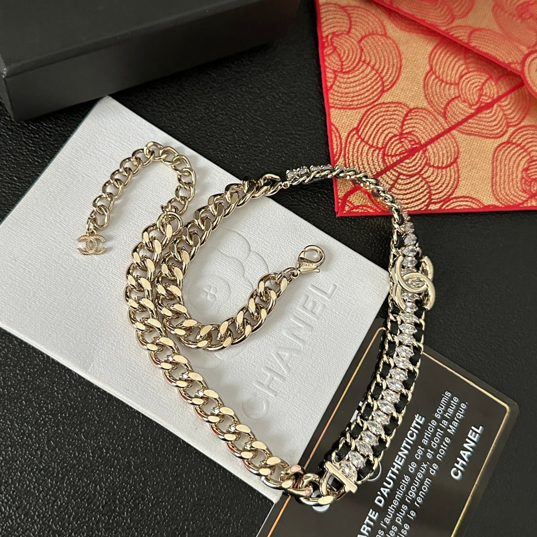 Shiny Diamond Chunky Necklace mysite
