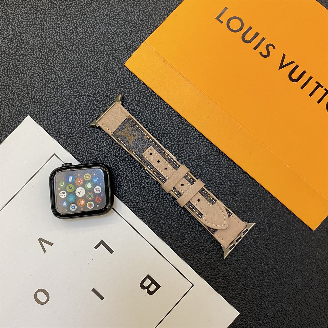 APPLE WATCH STRAP STITCHING MONOGRAM LEATHER mysite