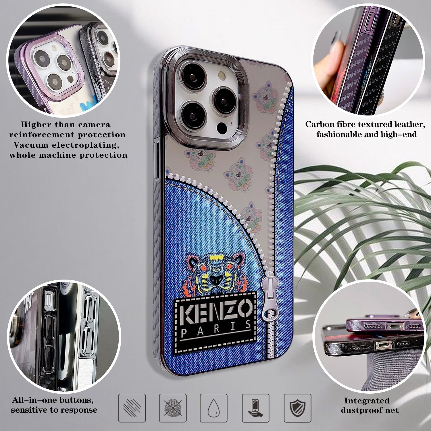 KENZO iPhone case A35  A36 mysite