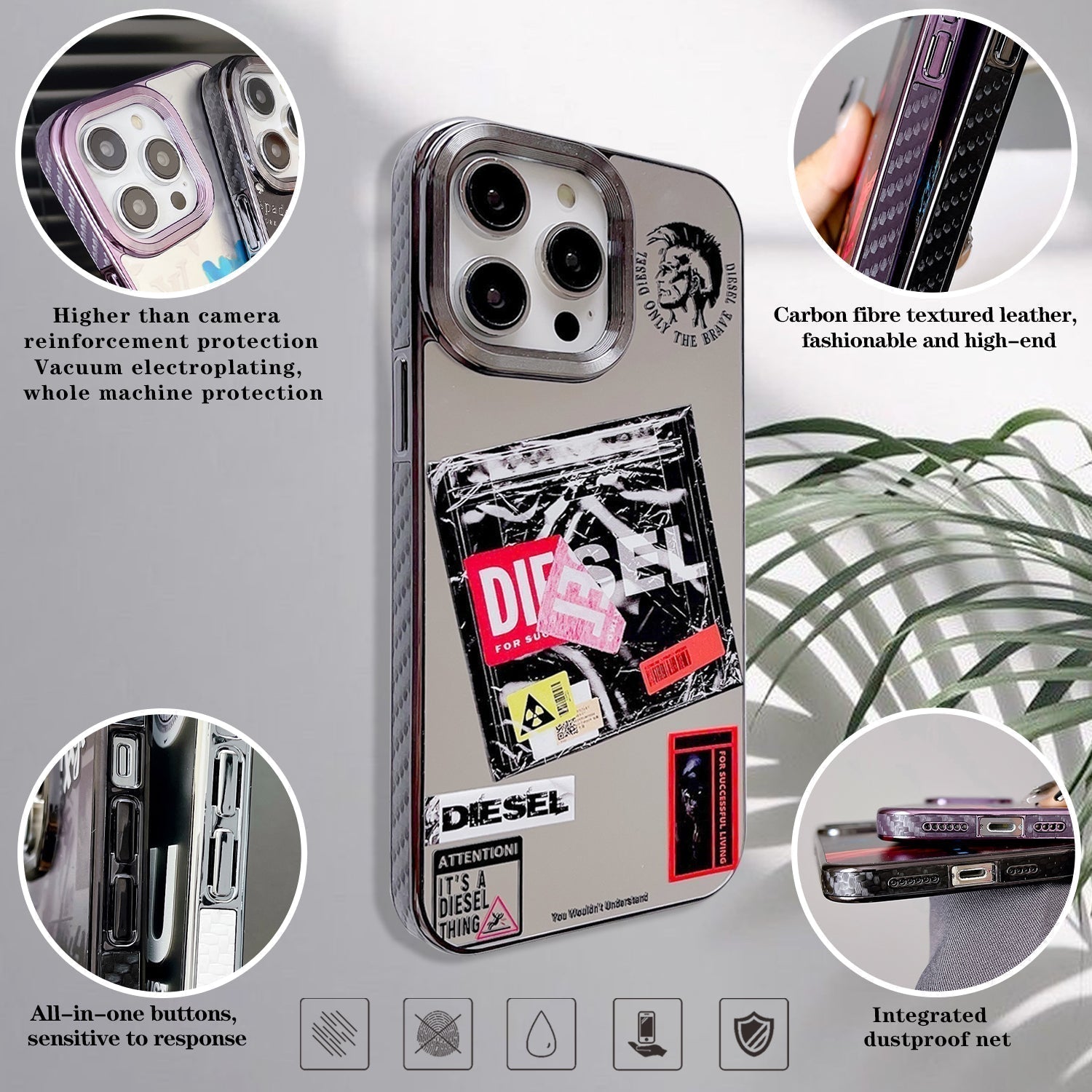 DIESEL iPhone case A27  A28 mysite