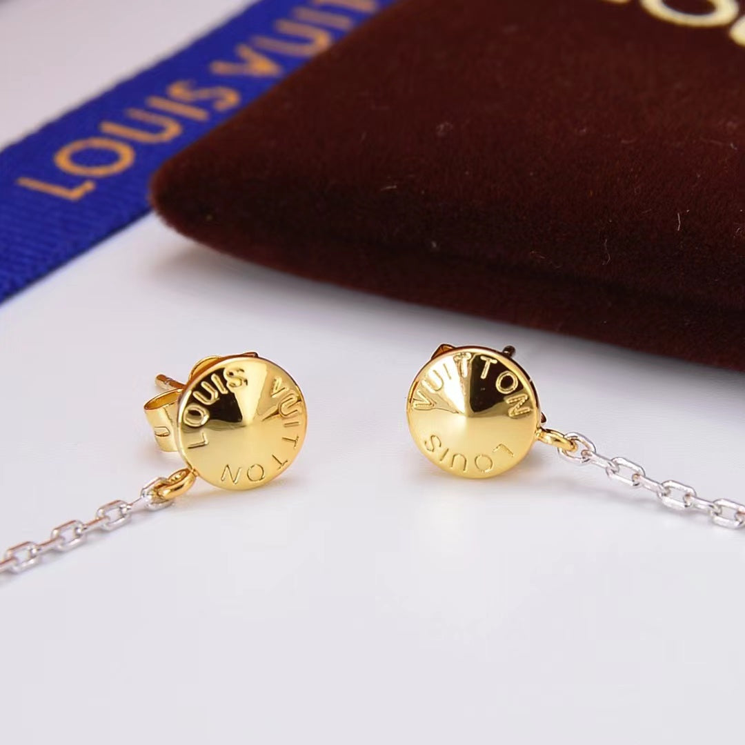 Logomania Series Long Chain Earrings mysite