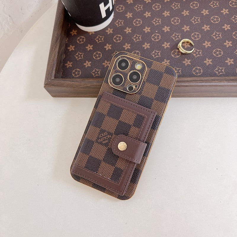 Lou Classic Color Card Bag iPhone Case mysite