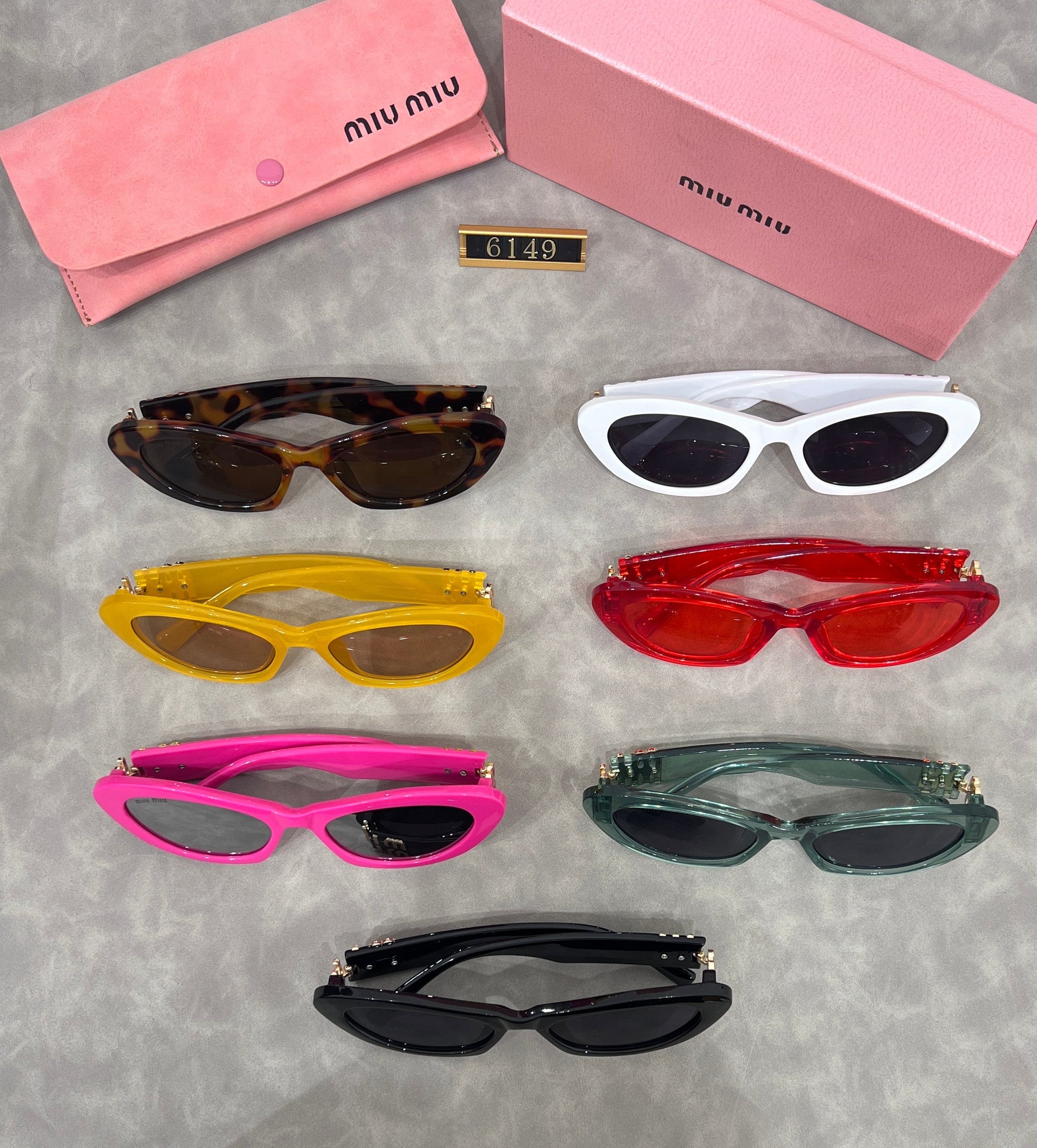 Luxury Large Frame Sunglasses M-088788 Luxcases.shop