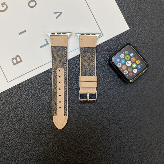 APPLE WATCH STRAP STITCHING MONOGRAM LEATHER mysite