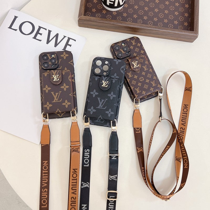 Lou Card Bag Crossbody Color Chain iPhone Case mysite