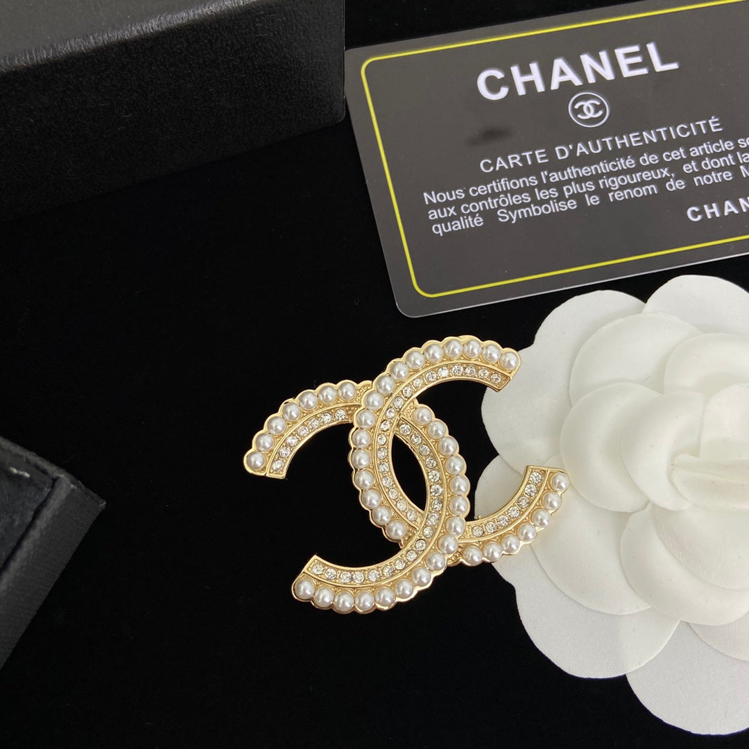 Temperament Pearl Diamond Brooch mysite