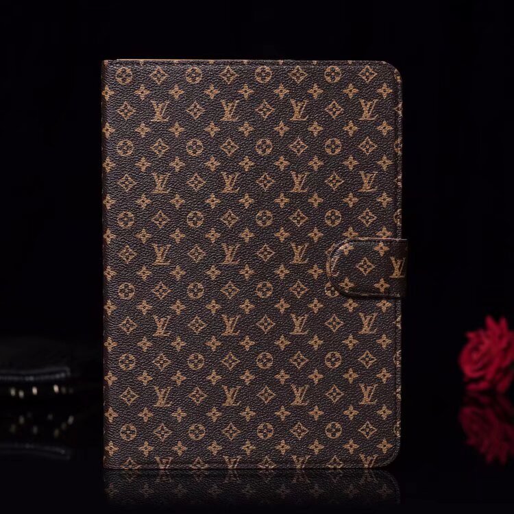 Elegant Monogram Canvas Flip Cover Apple iPad Protective Leather Case mysite