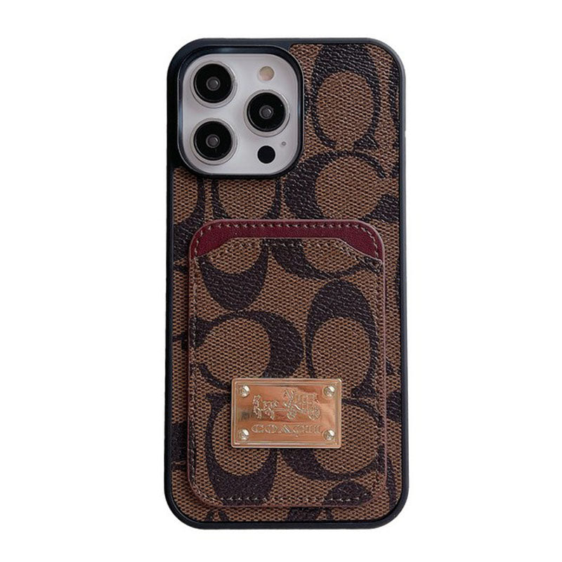 Coa Card Bag Leather iPhone Case mysite