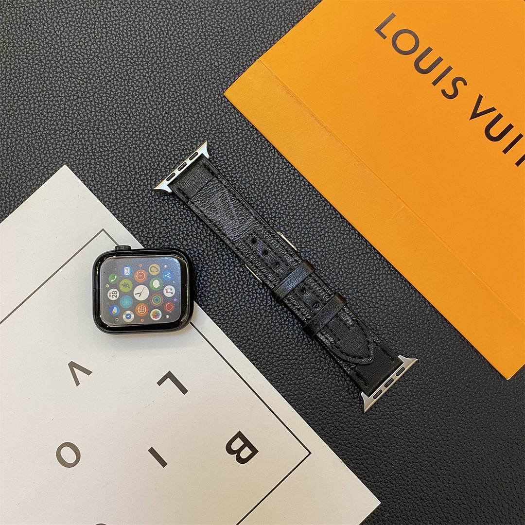 APPLE WATCH STRAP STITCHING MONOGRAM LEATHER mysite