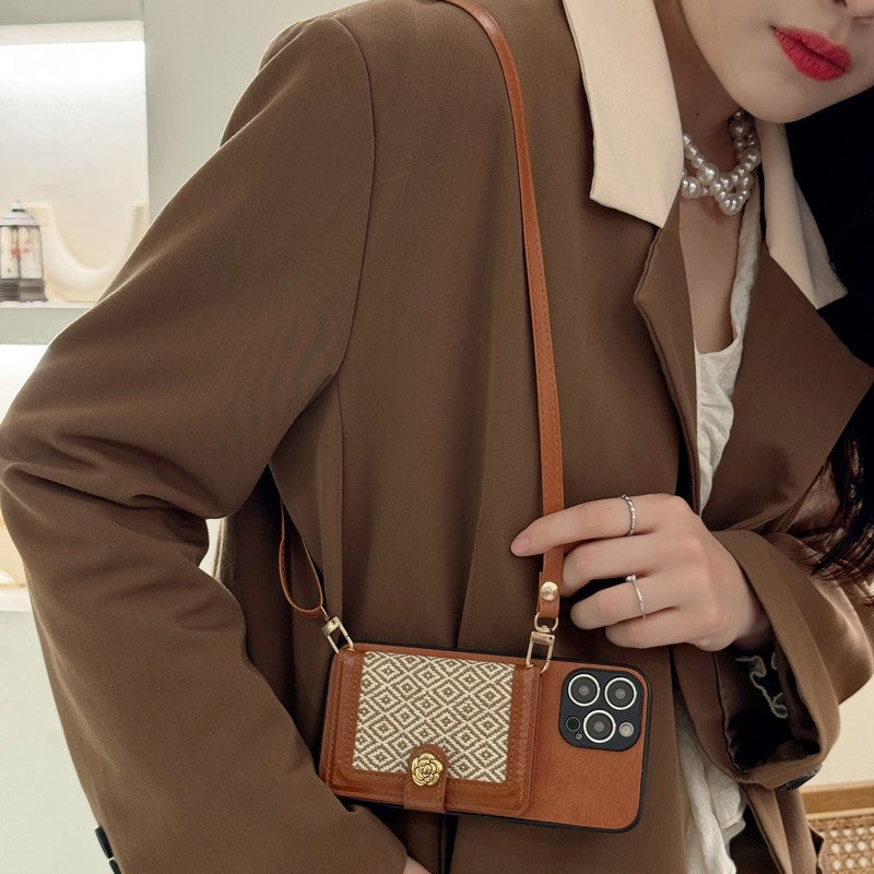 CC Camellia Crossbody iPhone Case mysite