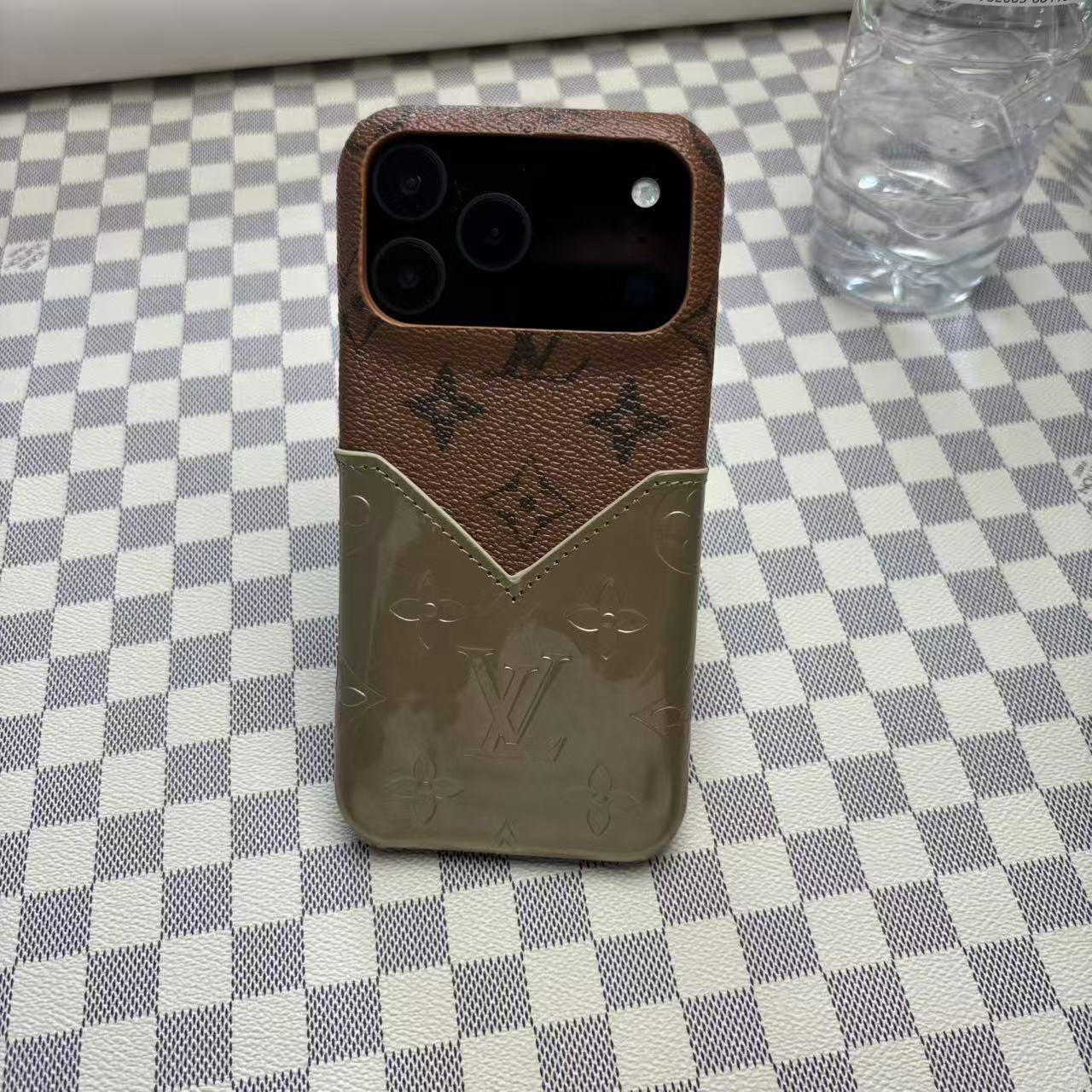 New Design Leather Case with Card Slot for iPhone 17 / 16 / 15 / 14s mysite