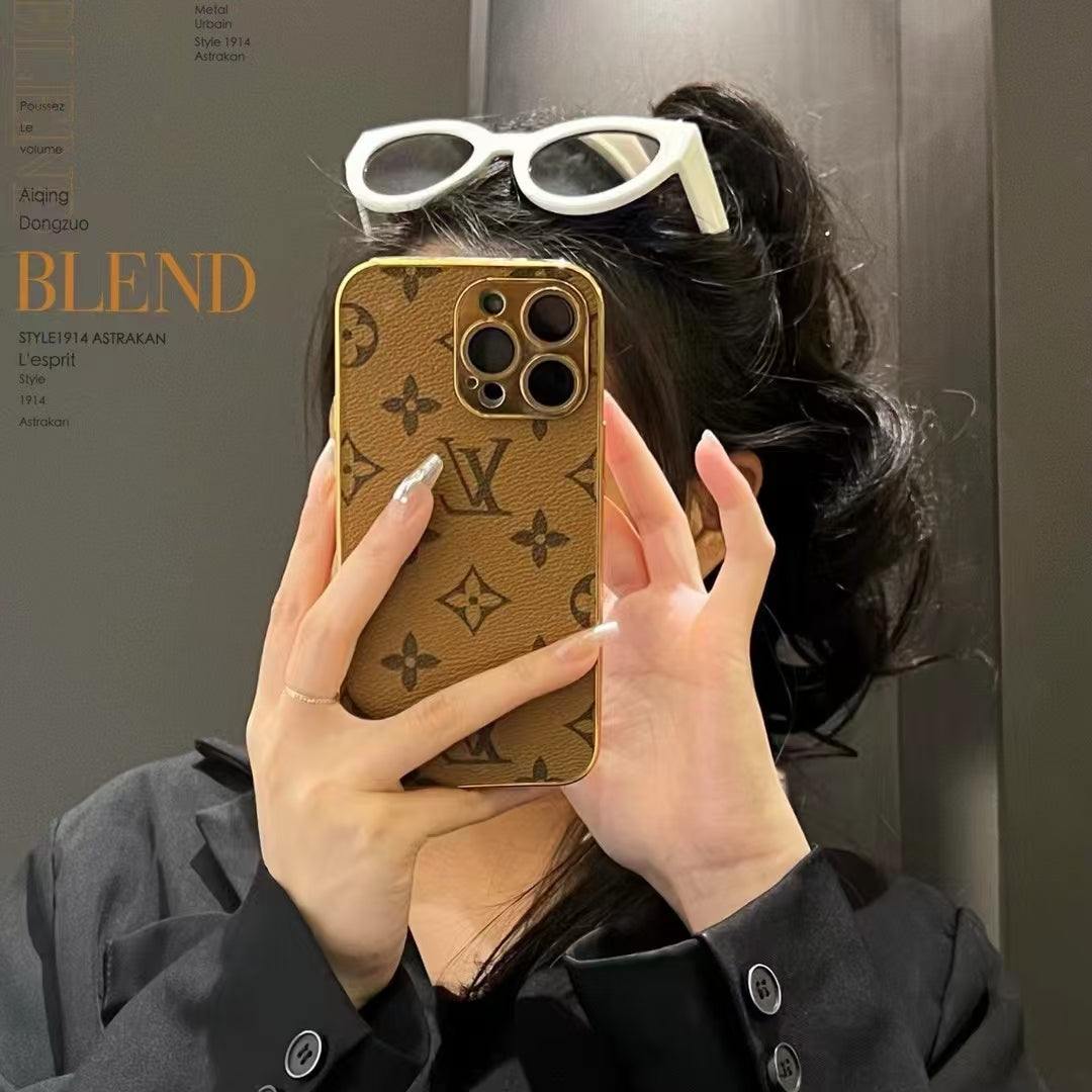 NEW DESIGN SOFT LUXURY IPHONE CASE WITH GOLDEN BORDERs mysite