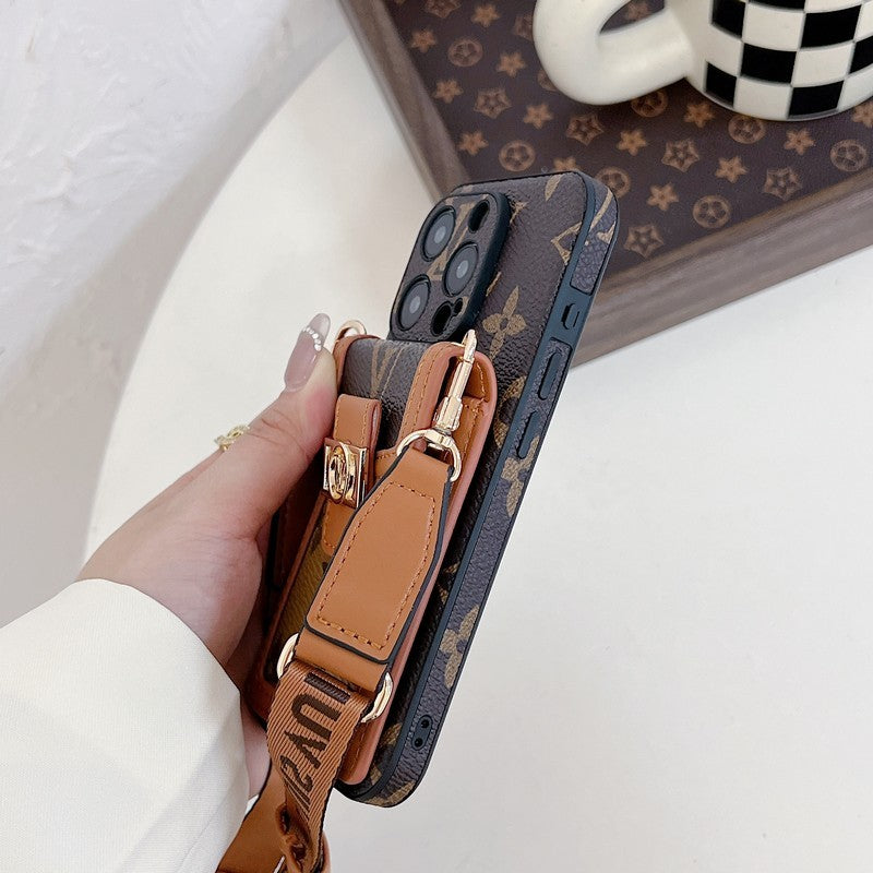 Lou Card Holder Crossbody iPhone Case mysite