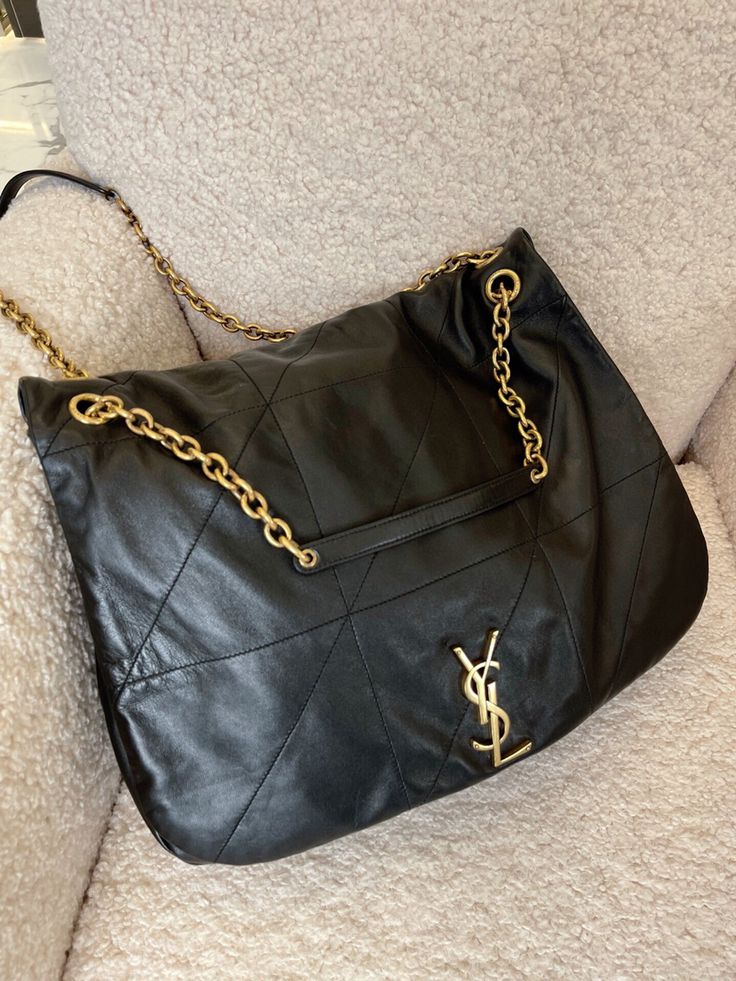 YSL SAINT LAURENT Chain Leather Shoulder Bag mysite