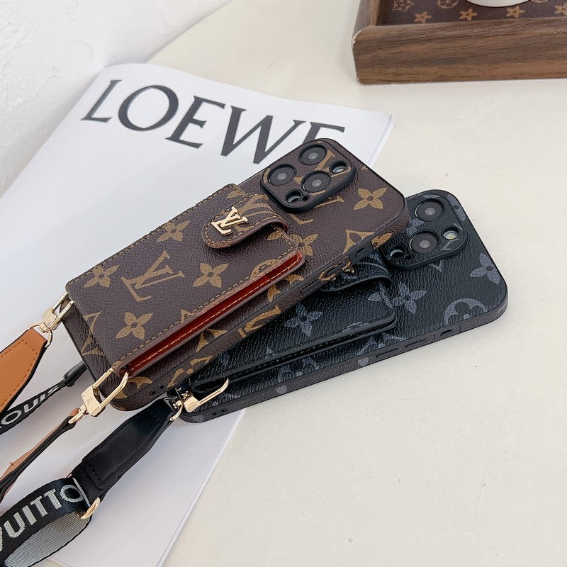 Lou Card Bag Crossbody Color Chain iPhone Case mysite