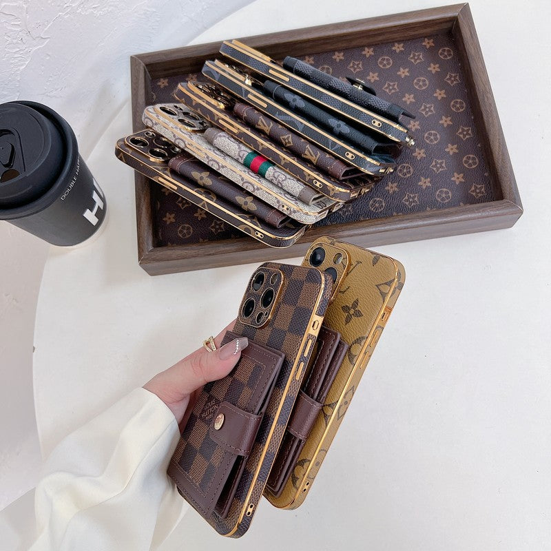 Lou Classic Color Card Bag iPhone Case mysite