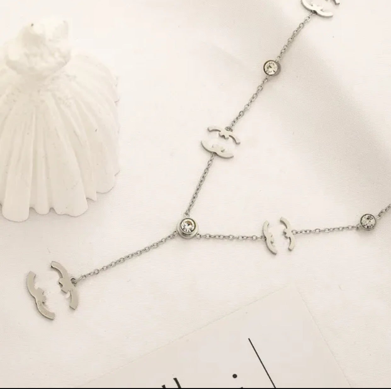 Designer Brand letter CC Necklace Elegant mysite