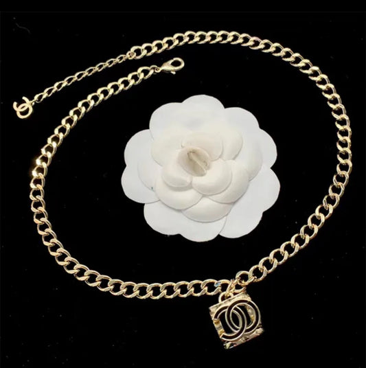 Pendant Necklace luxury brand CC mysite