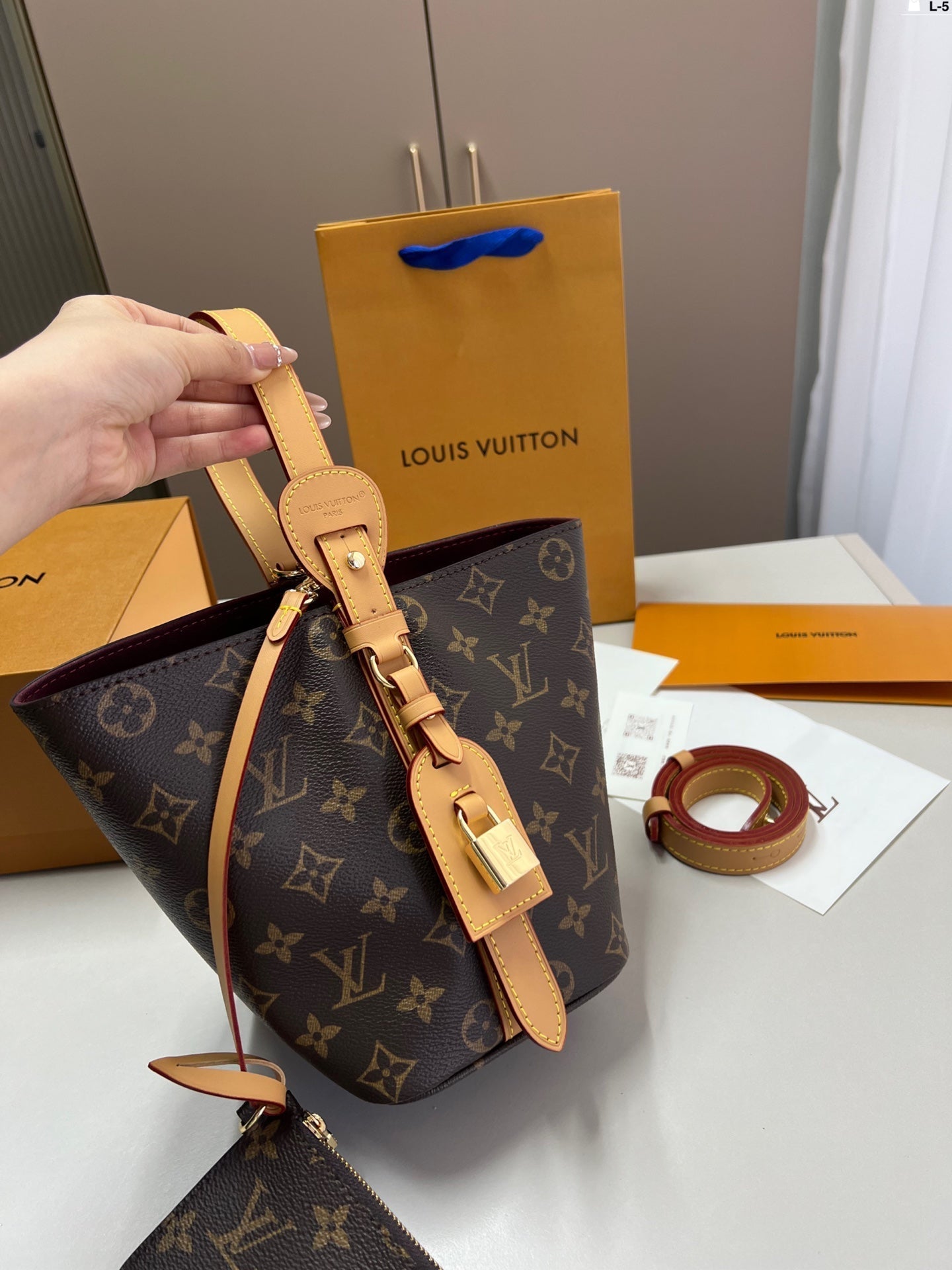 Louis Vuitton LV Vintage Bucket Tote Bag 17x18cm mysite