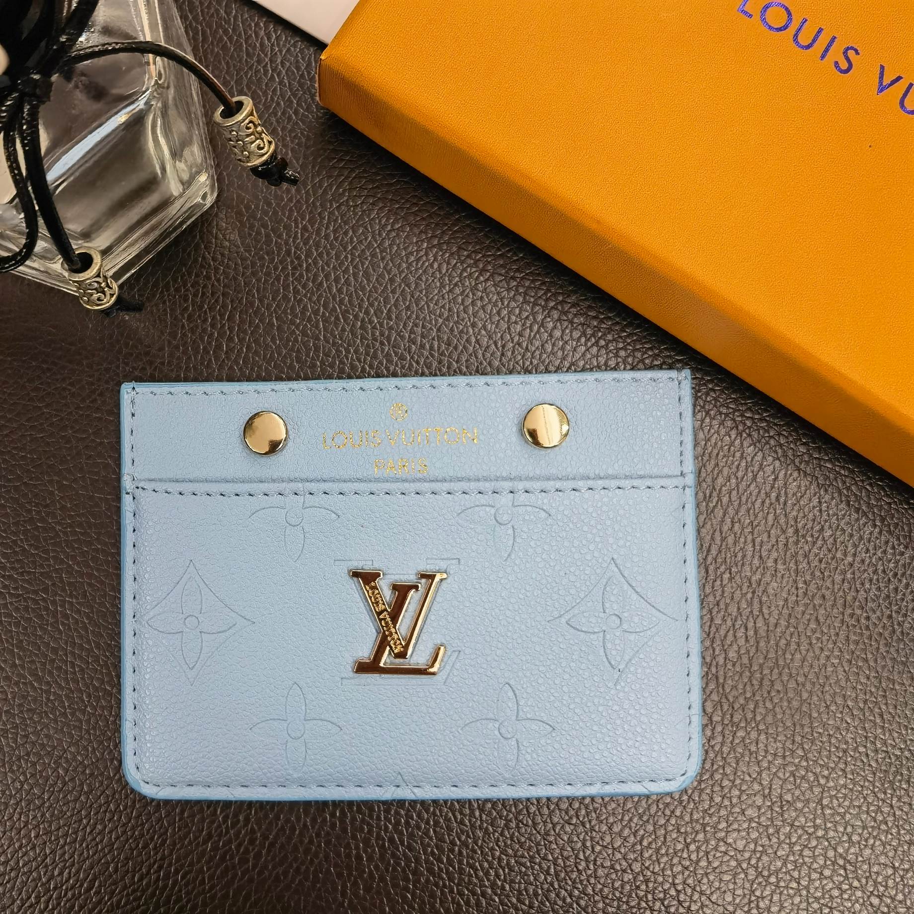 LV Signature Slim Card Holder Wallet mysite