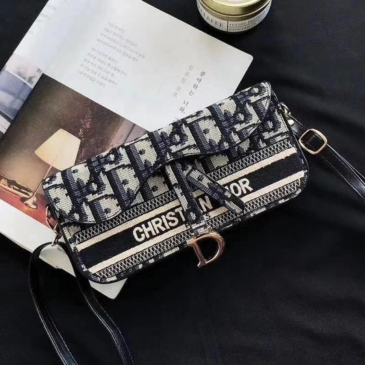 Black Floral Phone Bag mysite