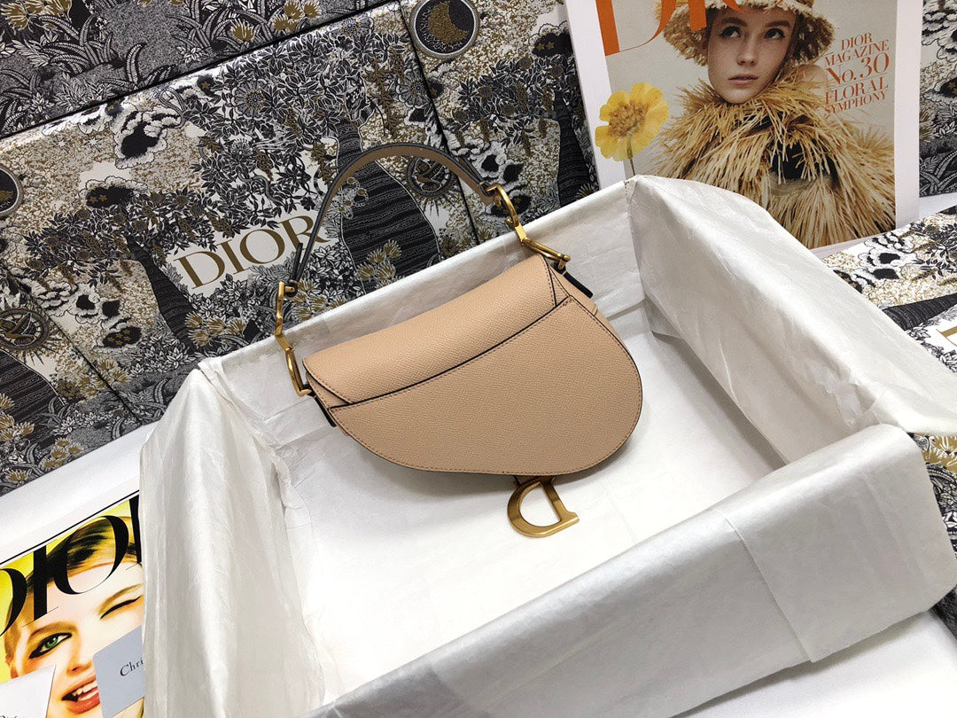 Dior Saddle Small Nude Color 21x18x5 cm mysite