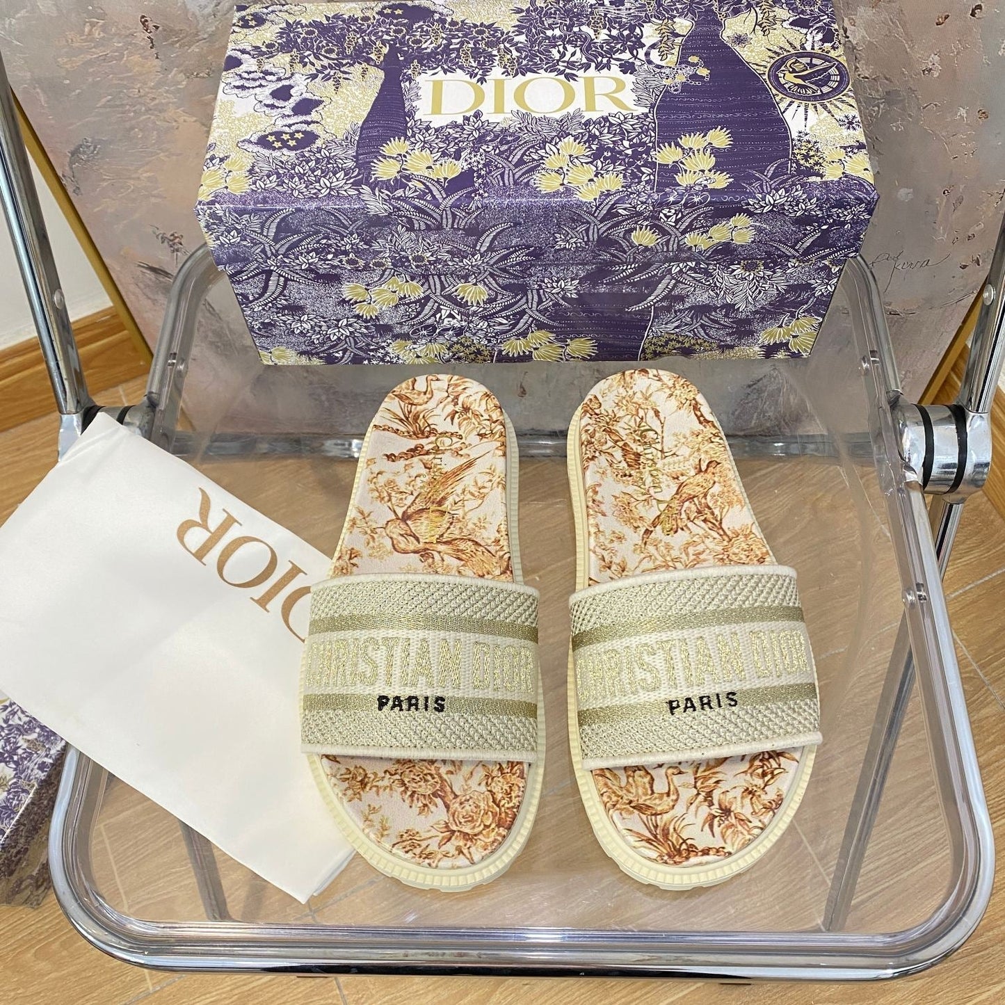 Jacquard Pattern Slippers mysite
