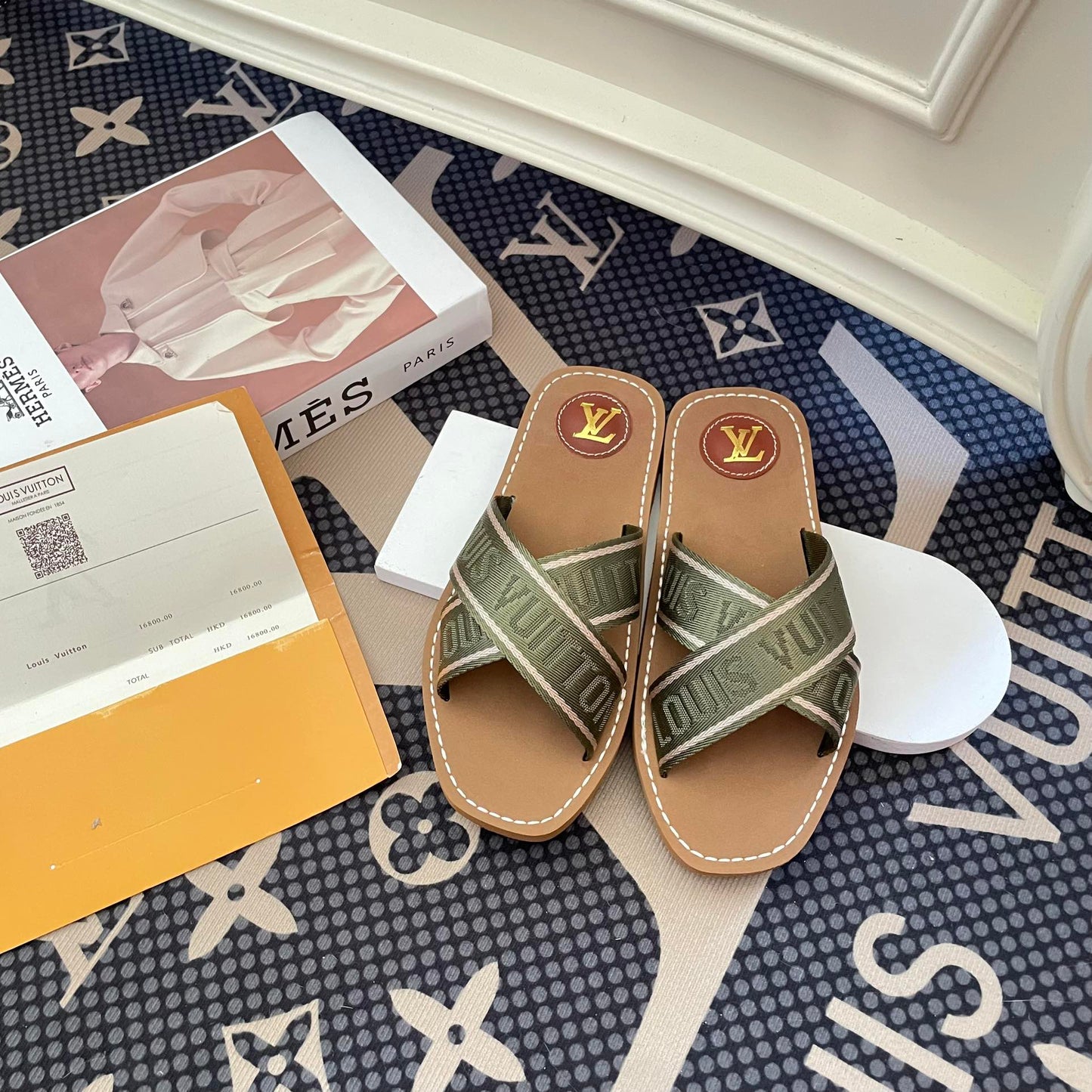 New Cross Strap Slippers Sandals mysite