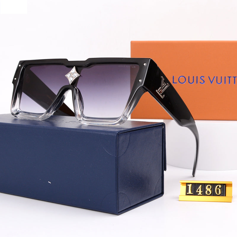 Luxury Large Frame Fashion Sunglasses—82978 Luxcases.shop
