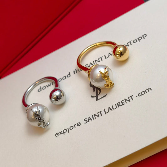Pearl Fashion Open Rings！ mysite