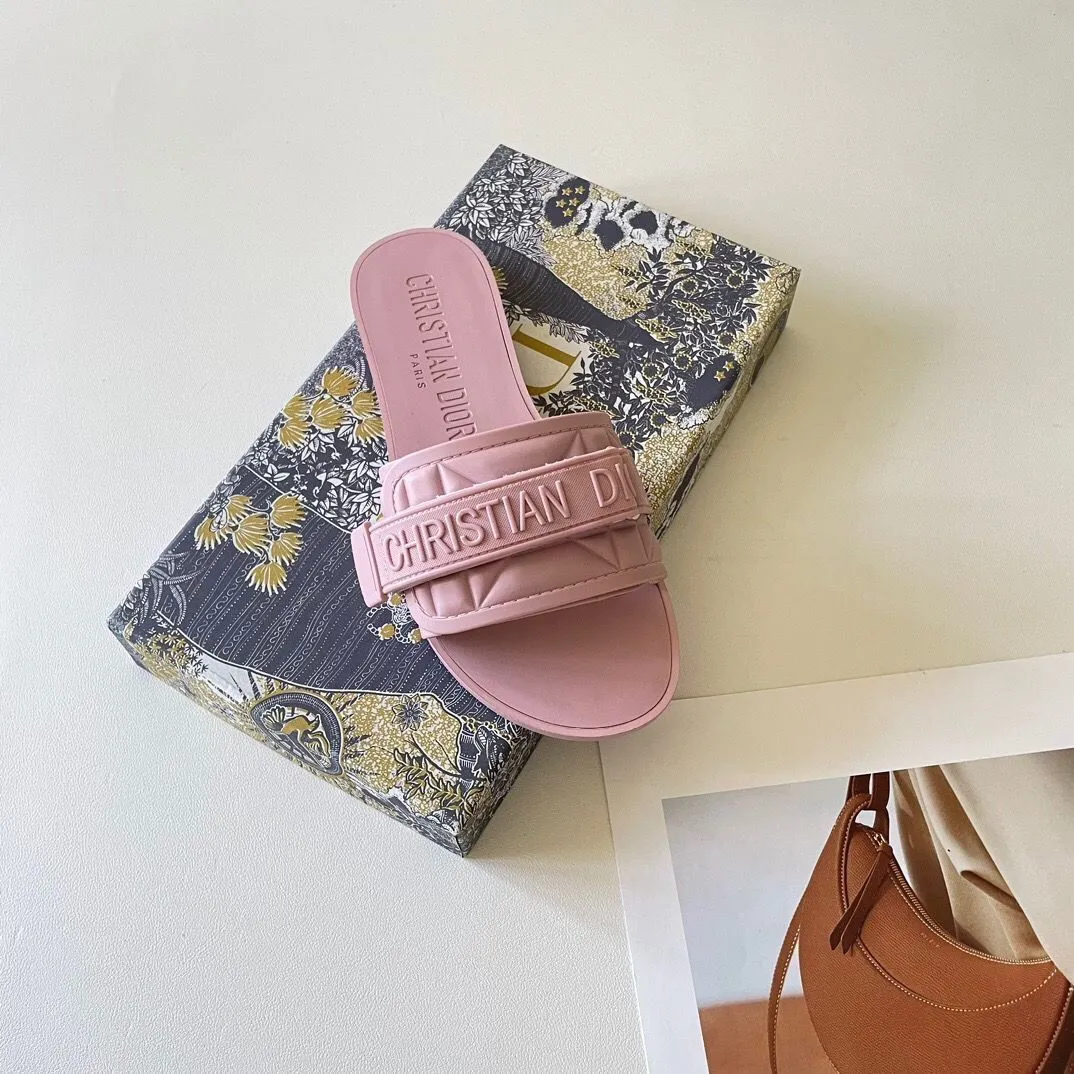 Solid Color Velcro Slippers mysite