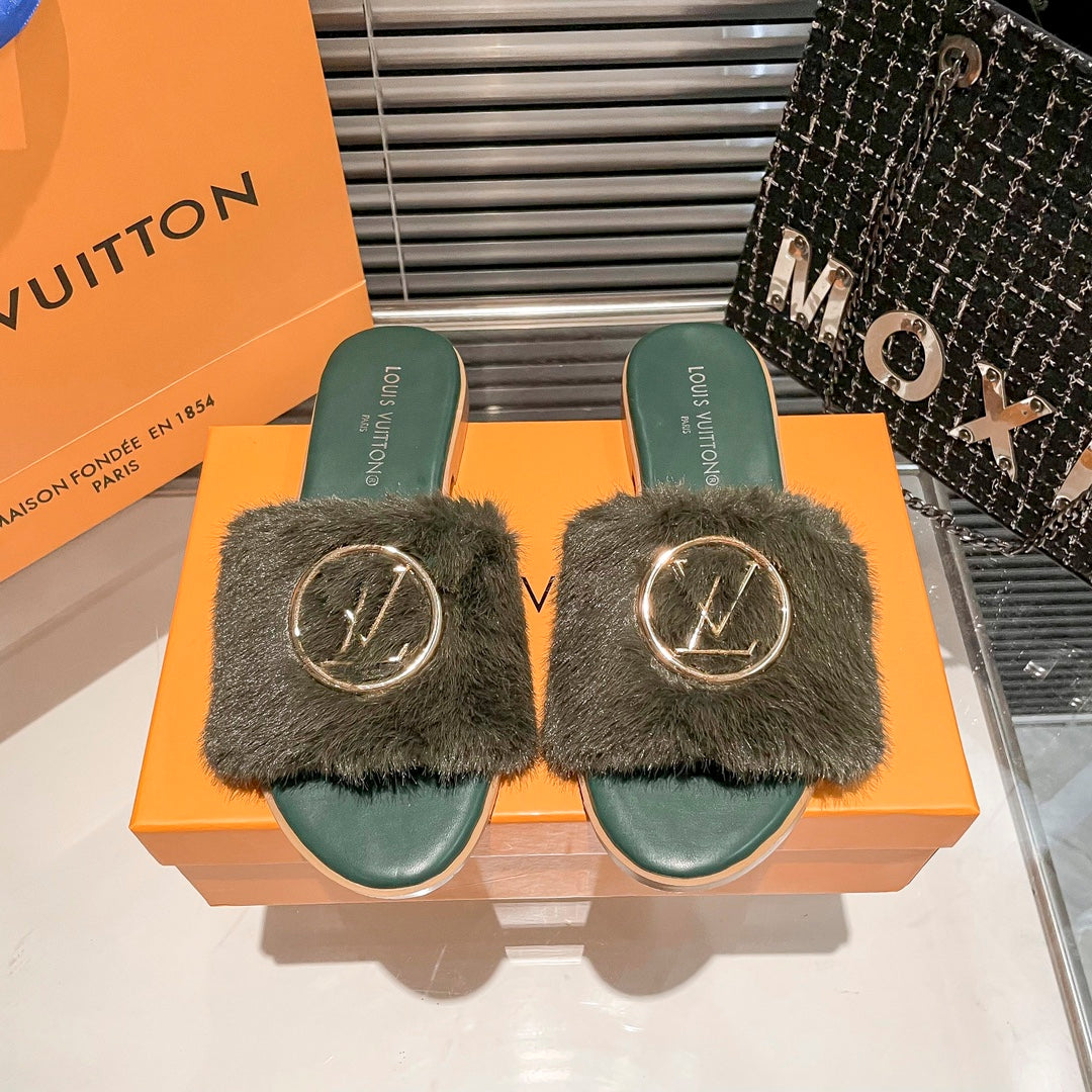 Fur Lock It Sandals mysite