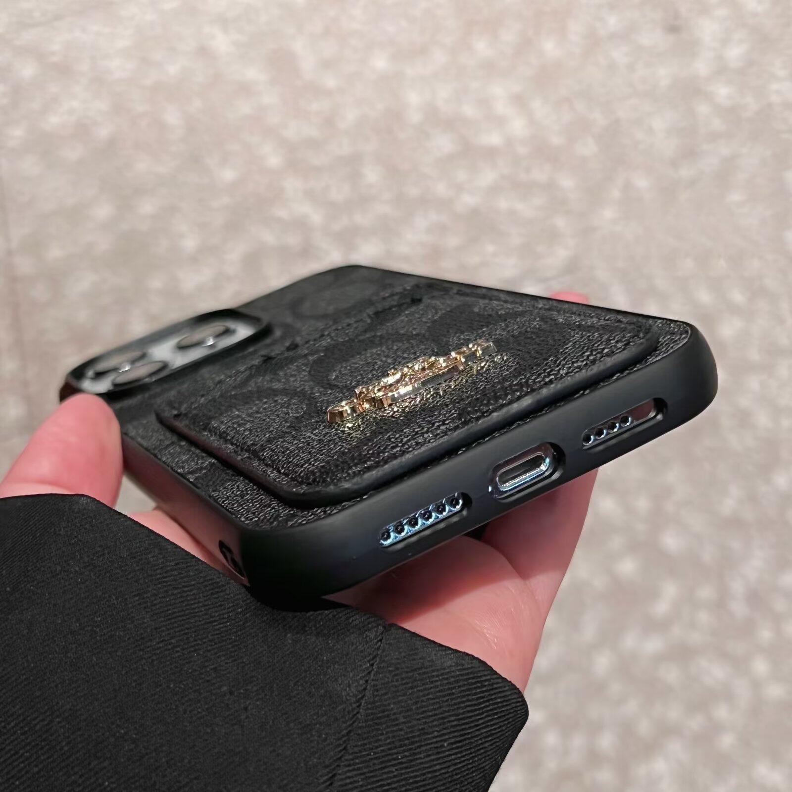 Coa Card Bag Leather iPhone Case mysite