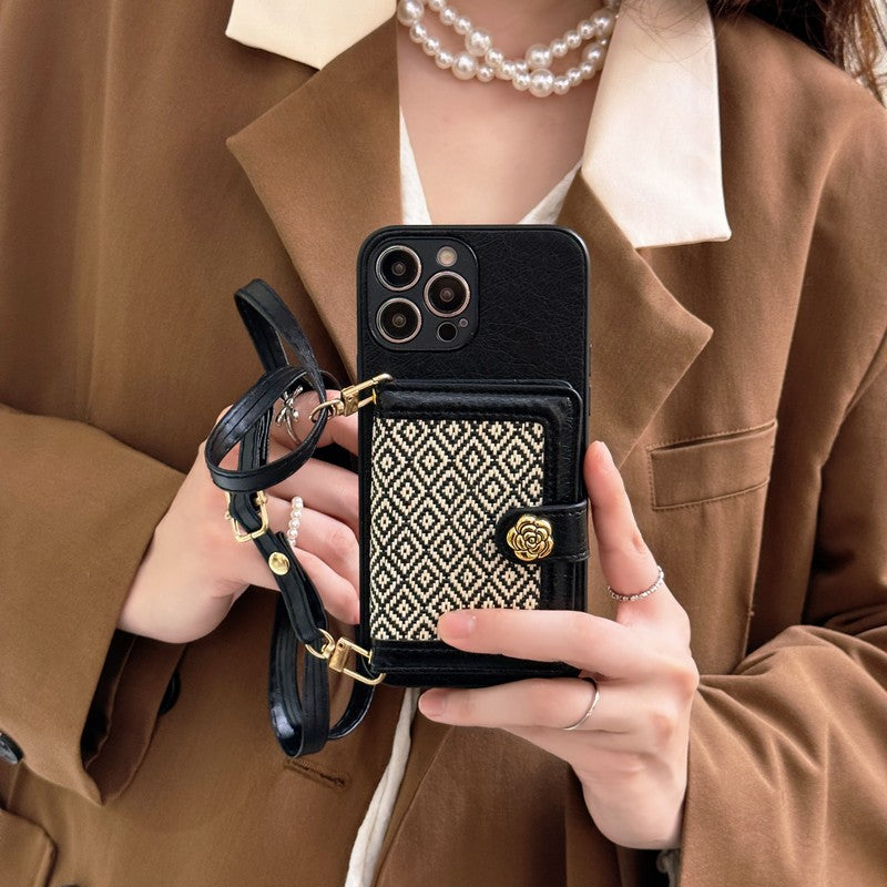 CC Camellia Crossbody iPhone Case mysite