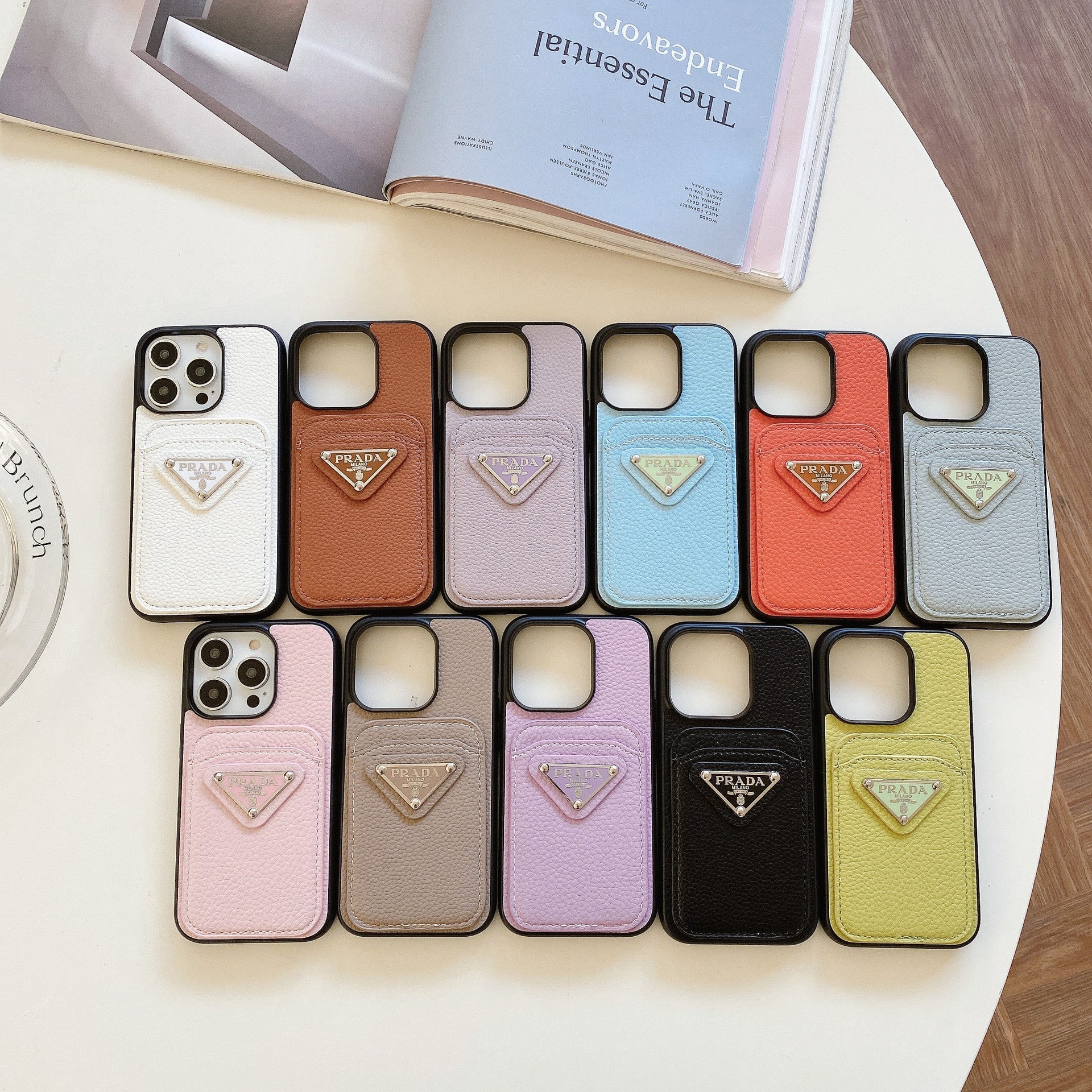 Pra Card Holder Color iPhone Case mysite