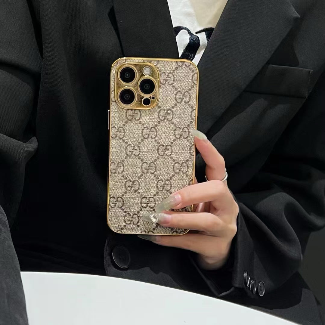 NEW DESIGN SOFT LUXURY IPHONE CASE WITH GOLDEN BORDERs mysite