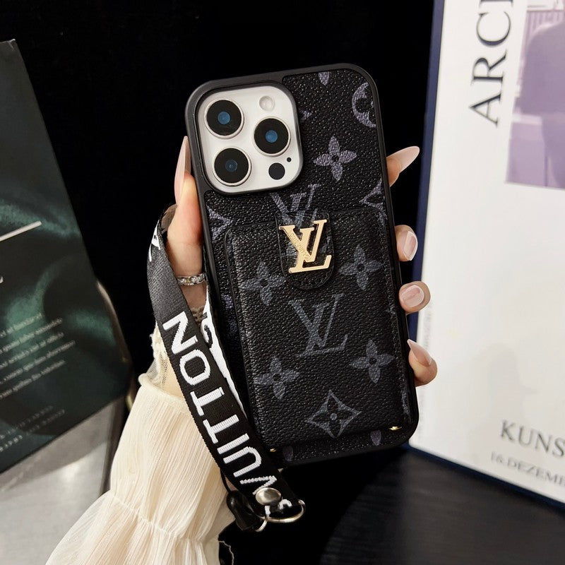 Lou Classic Color Crossbody iPhone Case mysite