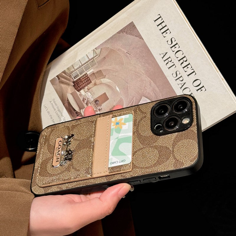 Coa Card Bag Leather iPhone Case mysite